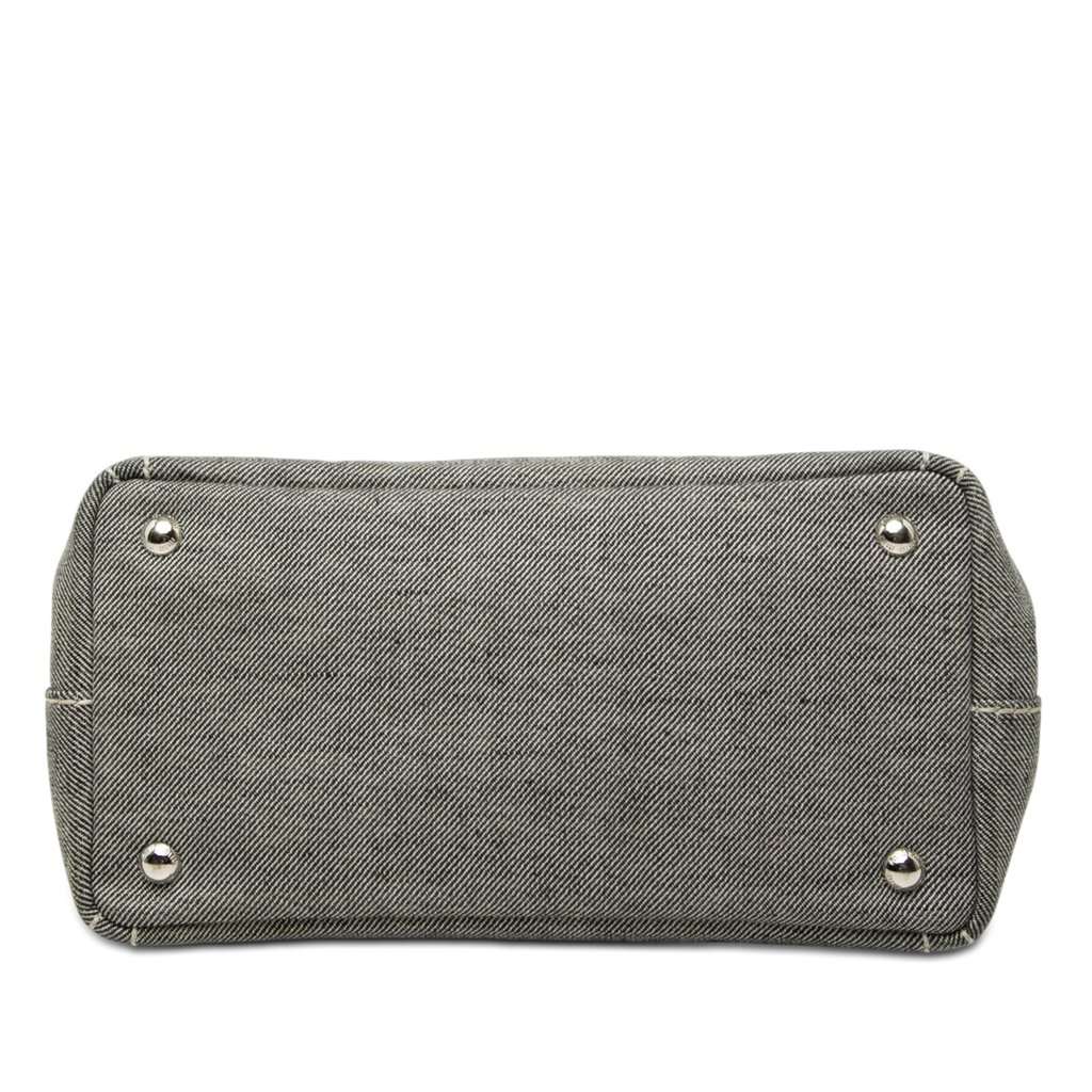 Miu Miu Small Denim Logo Satchel MultiColor Very good condition - Inside View