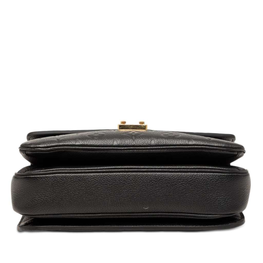 Louis Vuitton Monogram Empreinte Pochette Metis Black Leather Very good - Inside View
