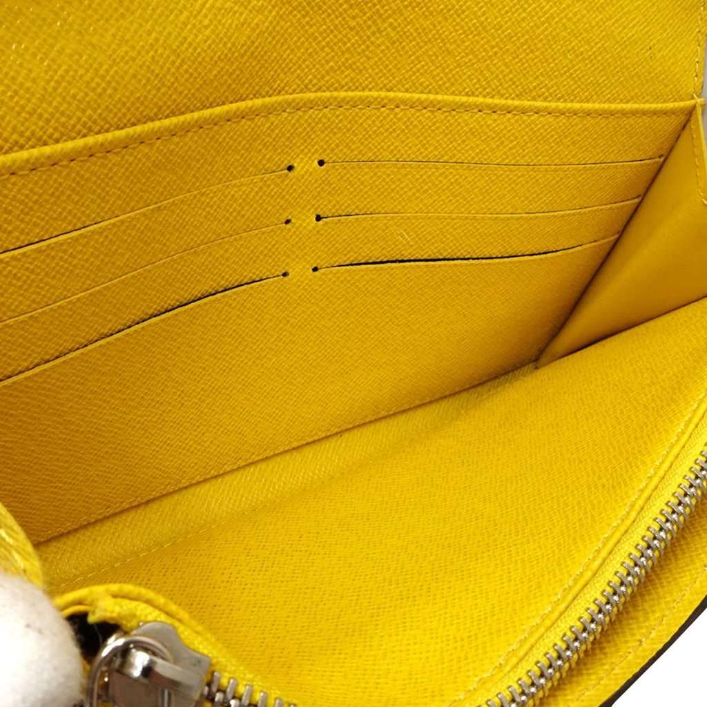 Louis Vuitton Epi Sarah Long Wallet Yellow Leather Very good condition - Inside View