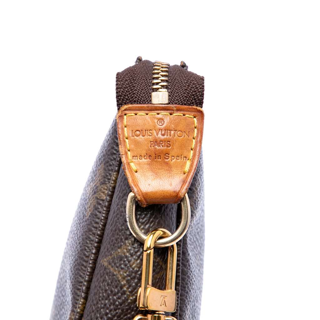 Louis Vuitton Monogram Pochette Accessoires Brown Very good - Box View