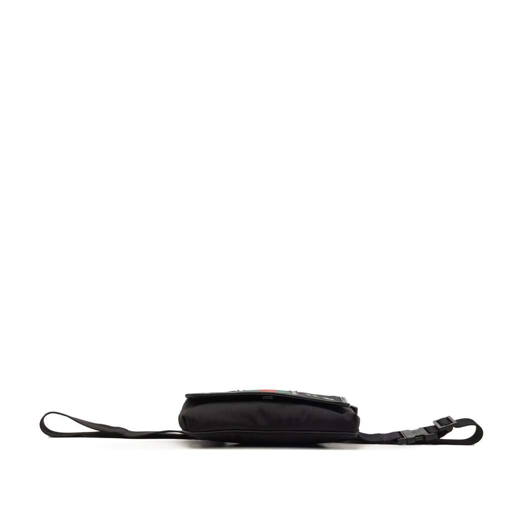 Gucci Nylon Interlocking G Web Belt Bag Black Very good condition - Inside View