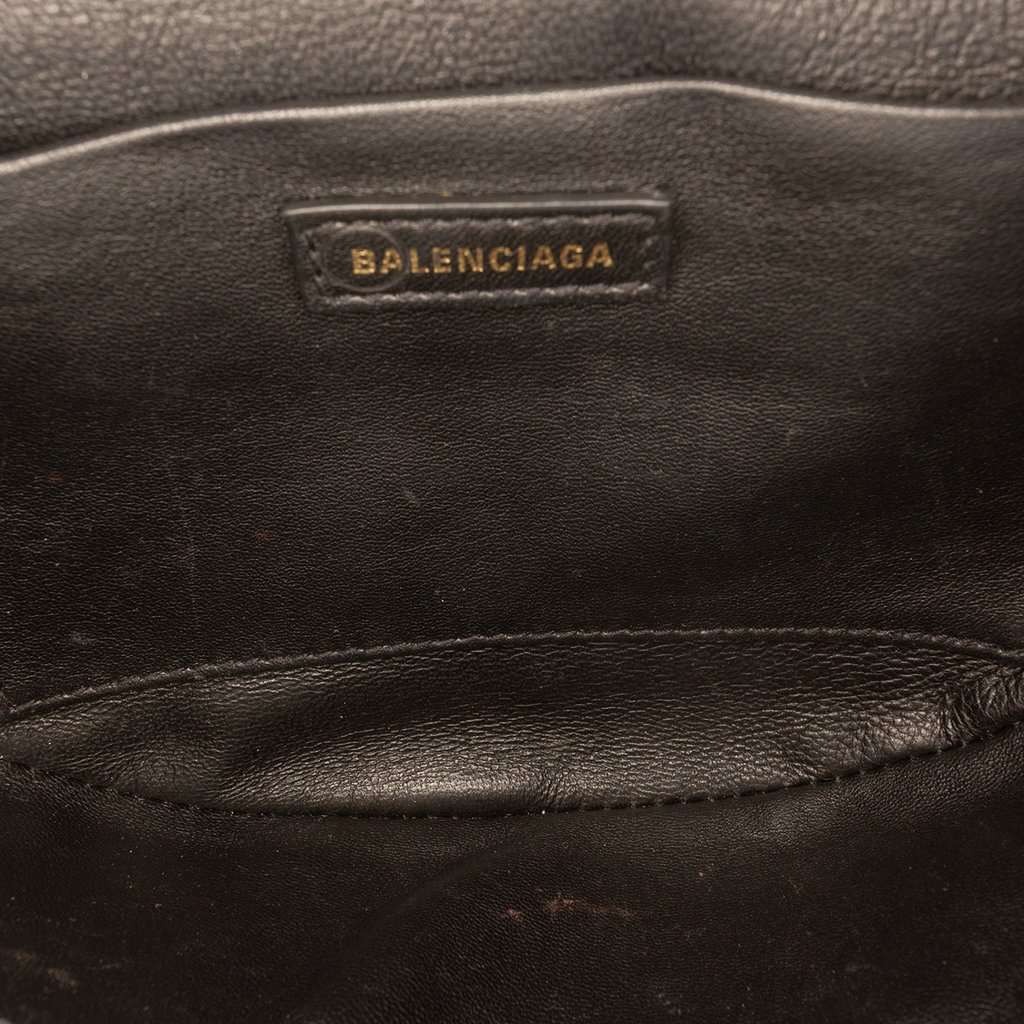 Balenciaga Velvet Crystal Embellished Souvenir Belt Bag XXS Black Very good condition - Model View