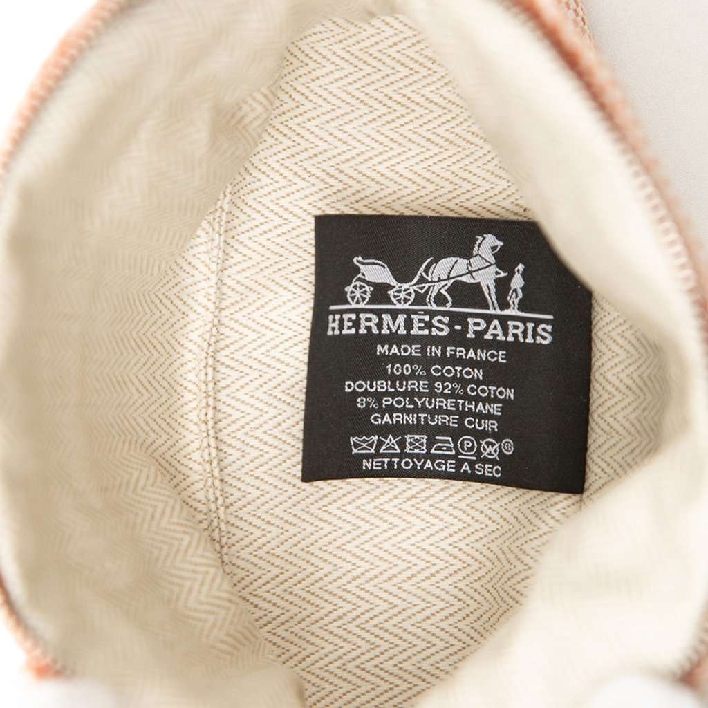 Hermès Mini Cotton Bolide Casaque Case Orange Very good condition - Model View