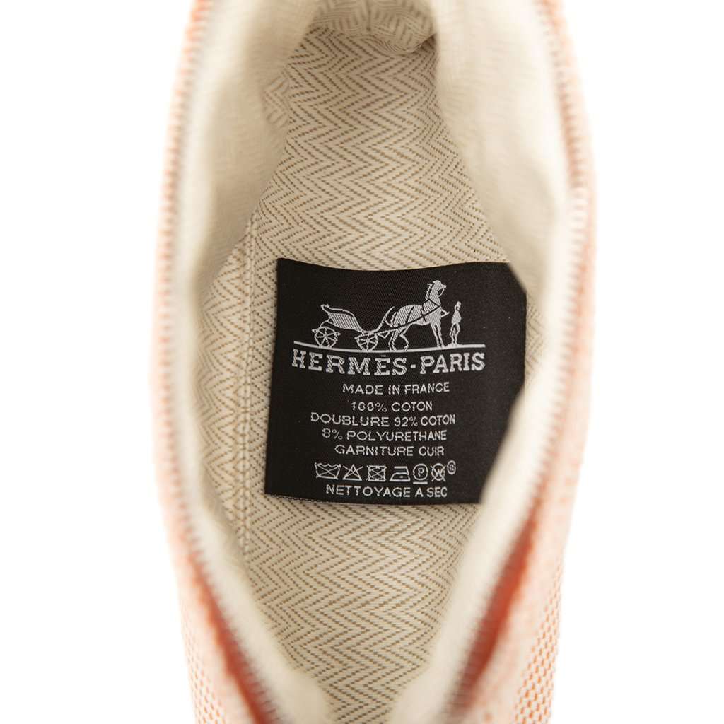 Hermès Mini Cotton Bolide Casaque Case Orange Very good condition - Box View