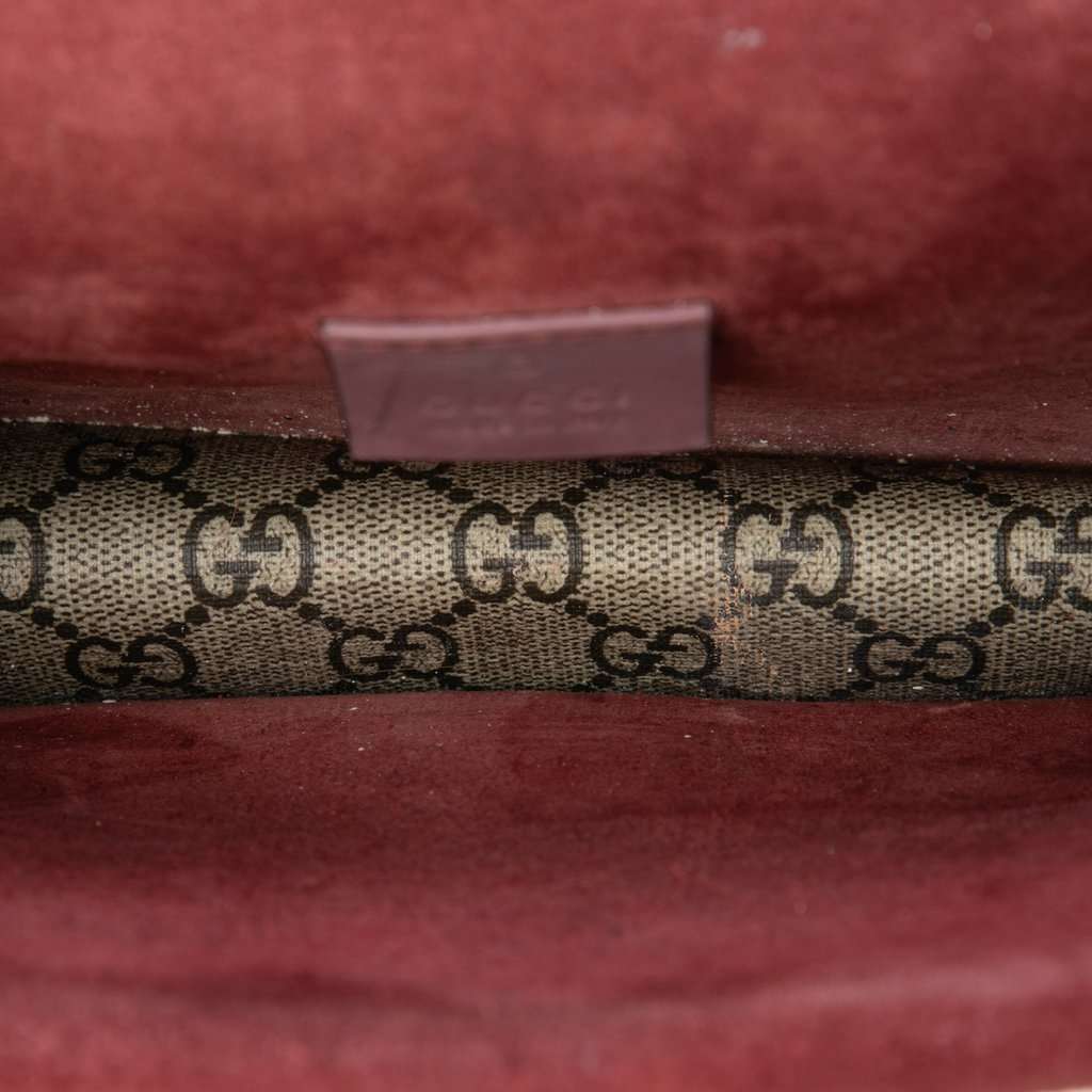 Gucci Small GG Supreme Blooms Dionysus Crossbody Beige Very good condition - Model View