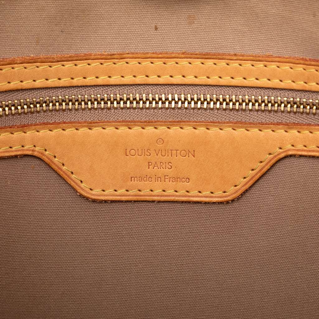 Louis Vuitton Monogram Vernis Brea MM Gold Leather Good condition - Box View
