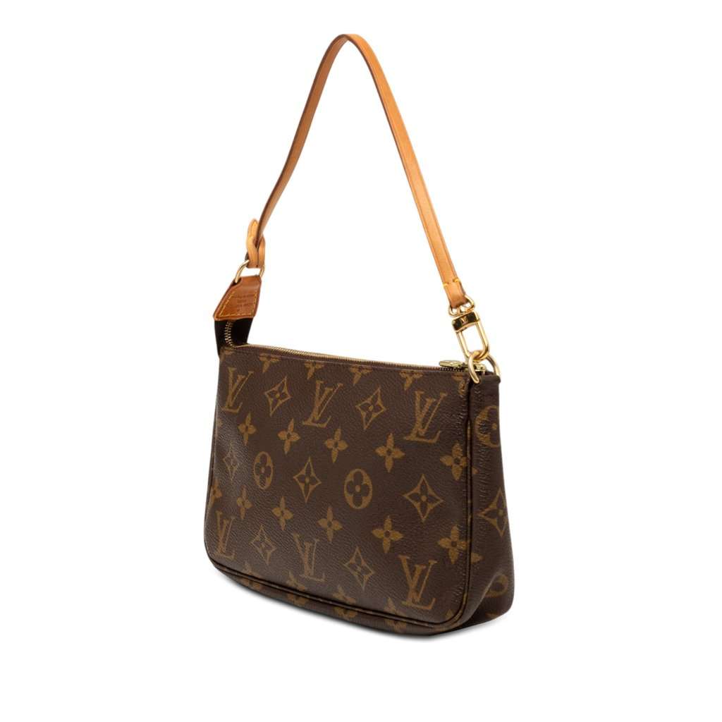 Louis Vuitton Monogram Pochette Accessoires Brown Very good condition - Back View