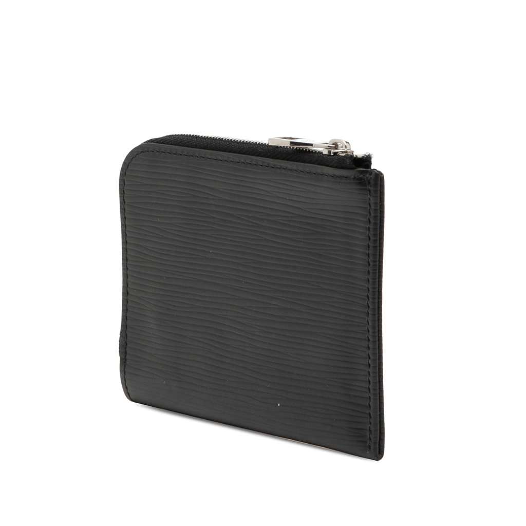 Louis Vuitton Epi Coin Pouch Black Leather Very good - Back View