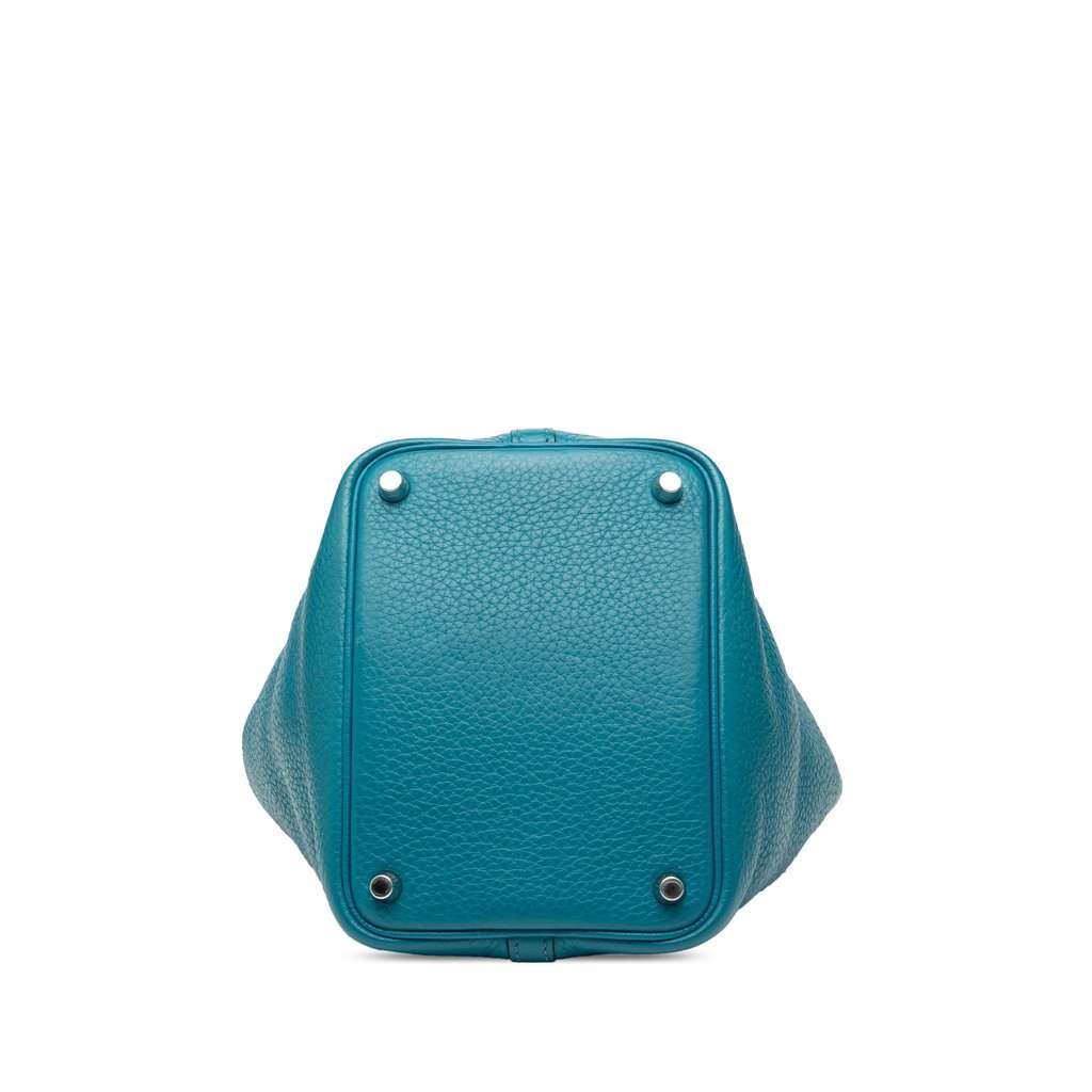 Hermès Clemence Picotin Lock 18 Blue Leather Very good condition - Inside View