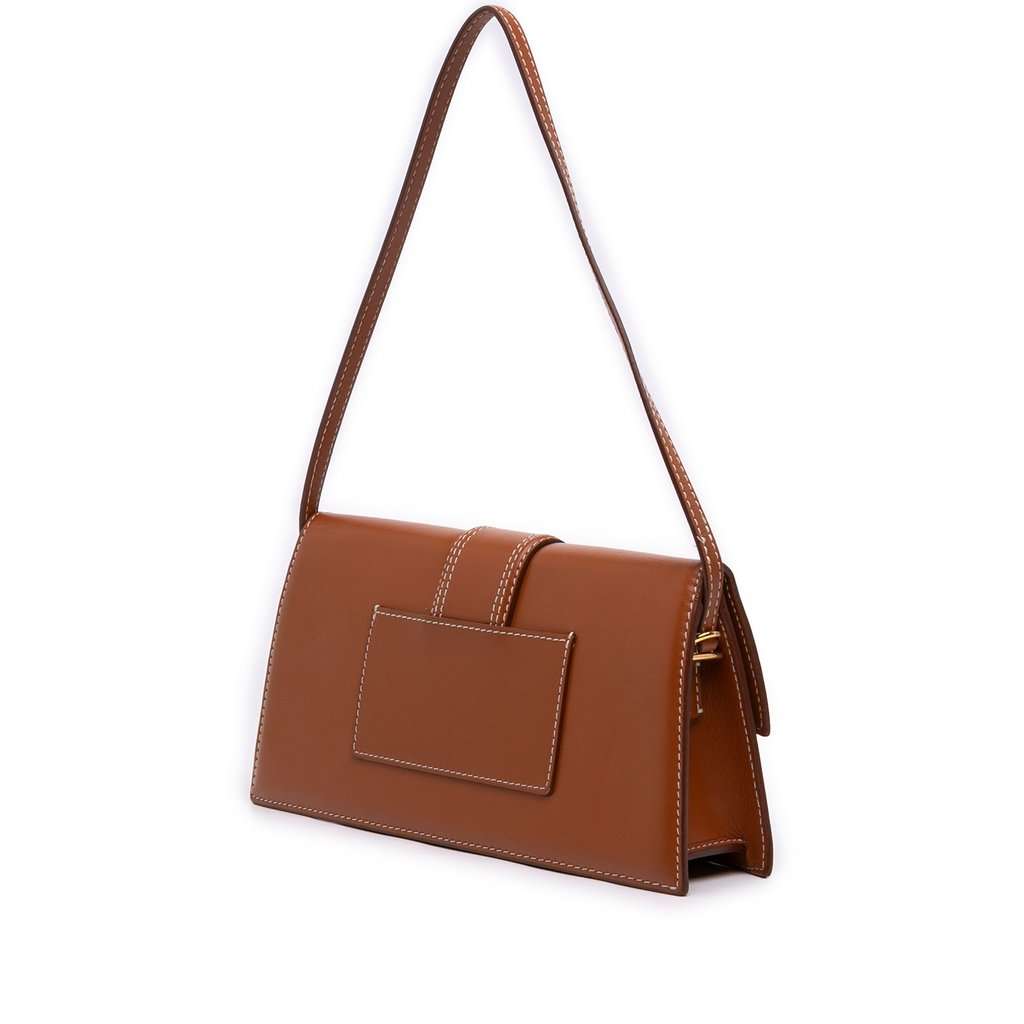 Jacquemus Leather Le Bambino Long Brown Leather Very good - Back View