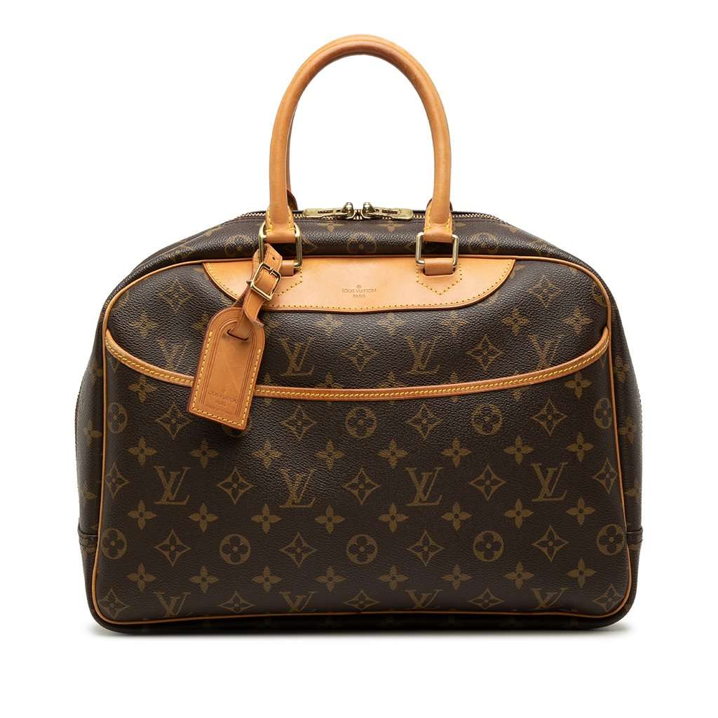 Louis Vuitton Monogram Deauville Brown Very good - Front View