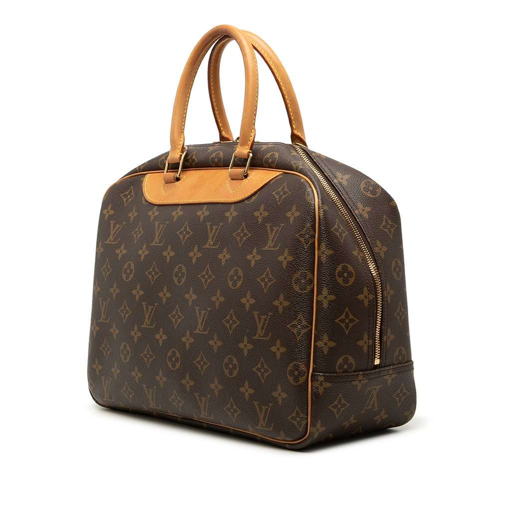 Louis Vuitton Monogram Deauville Brown Very good - Back View