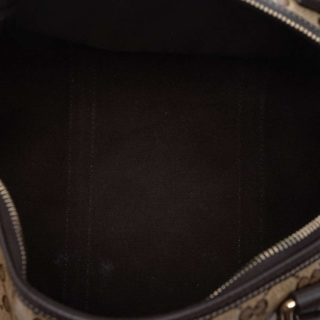 Gucci Medium GG Crystal Joy Boston Bag Beige Very good condition - Model View