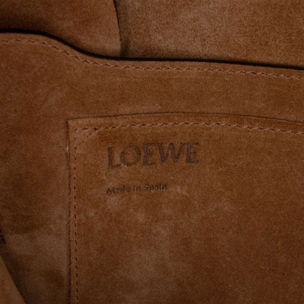 LOEWE Small Leather Gate Crossbody Beige Leather Very good - Box View