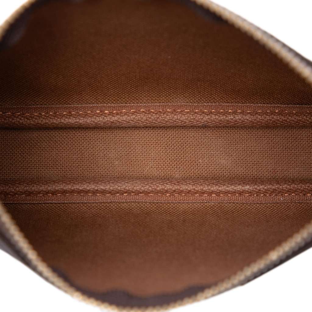 Louis Vuitton Monogram Mini Pochette Accessoires Brown Very good - Model View