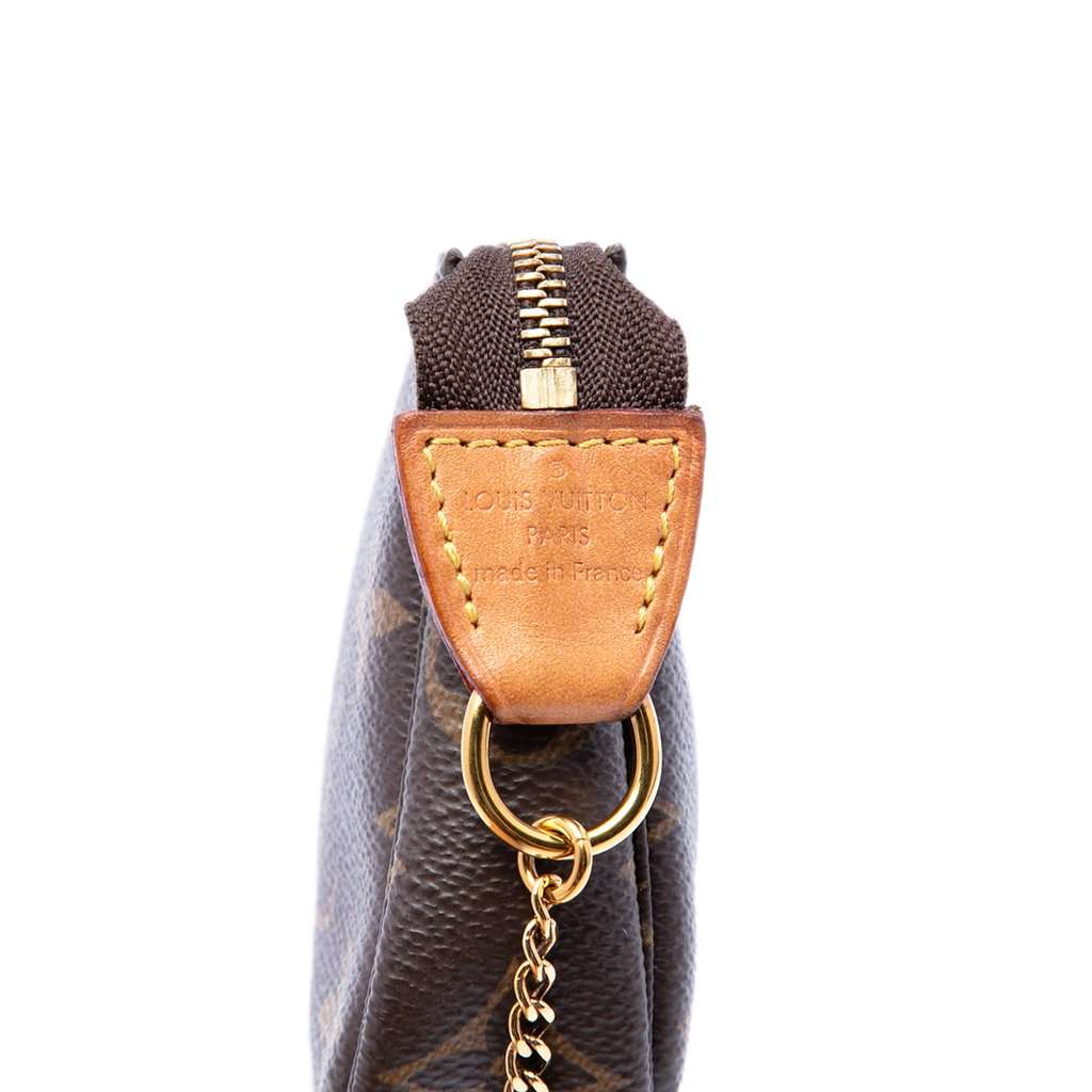 Louis Vuitton Monogram Mini Pochette Accessoires Brown Very good - Box View