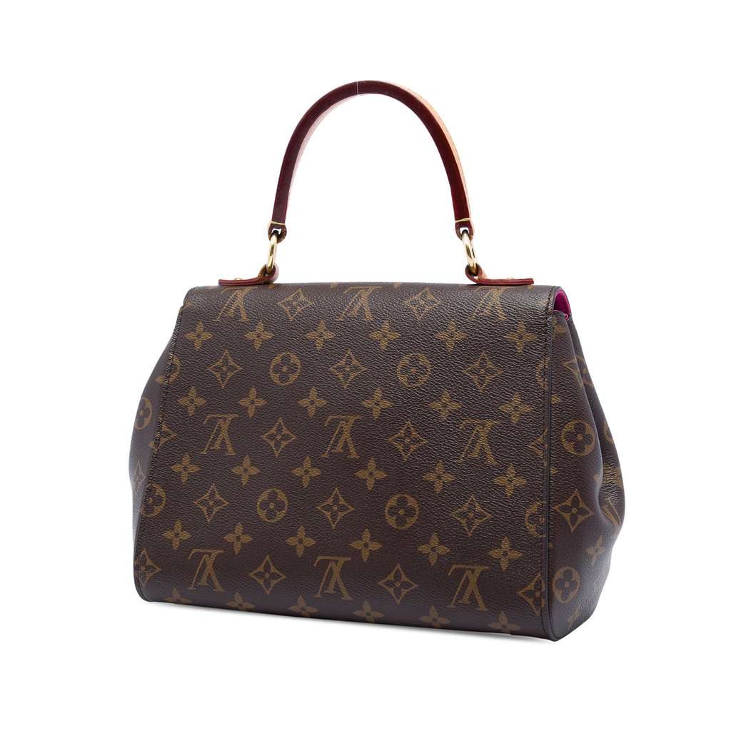 Louis Vuitton Monogram Cluny BB Brown Very good - Back View