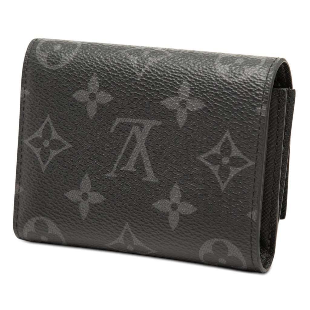 Louis Vuitton Monogram Eclipse Victor Wallet Black Very good - Back View