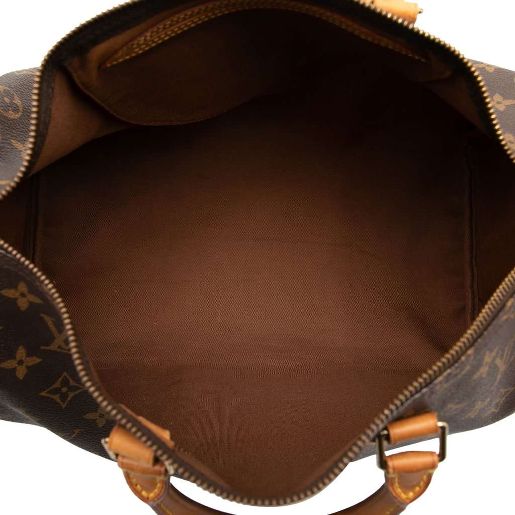 Louis Vuitton Monogram Speedy 35 Brown Very good condition - Model View