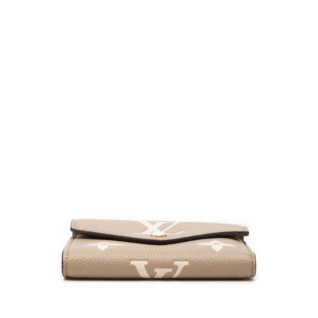 Louis Vuitton Monogram Empreinte Giant Victorine Wallet Beige Leather Very good - Inside View