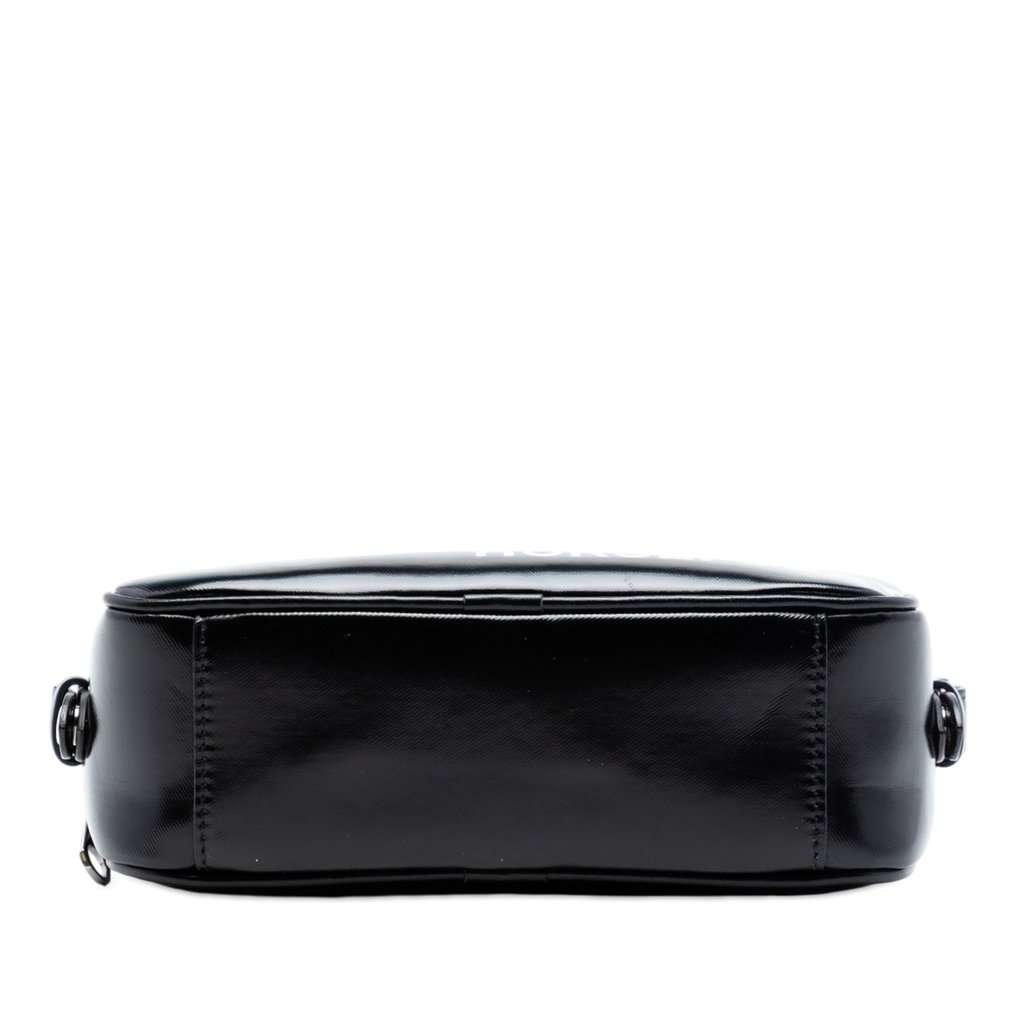 Burberry Coated Canvas Horseferry Camera Bag Black Very good condition - Inside View