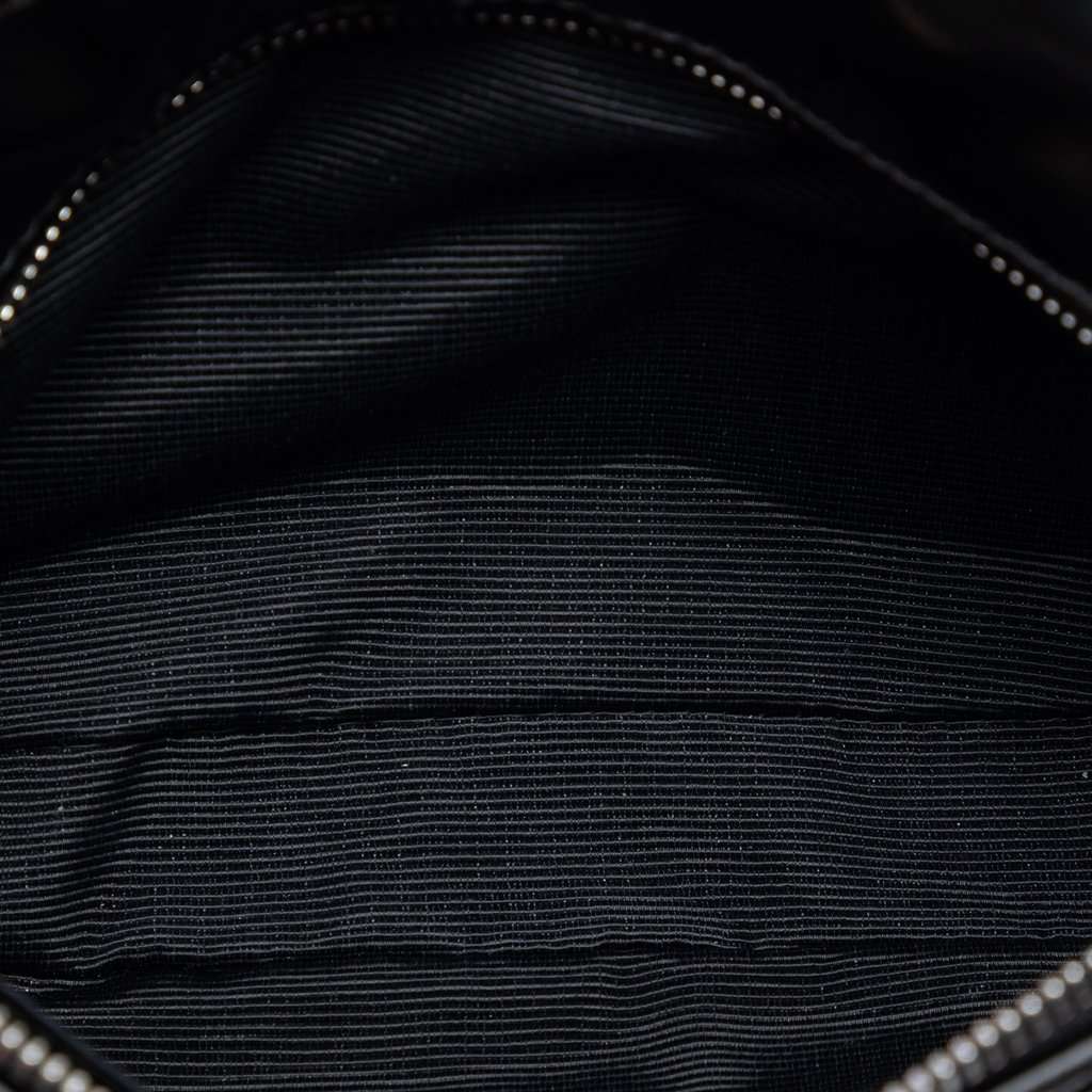 Burberry Coated Canvas Horseferry Camera Bag Black Very good condition - Model View