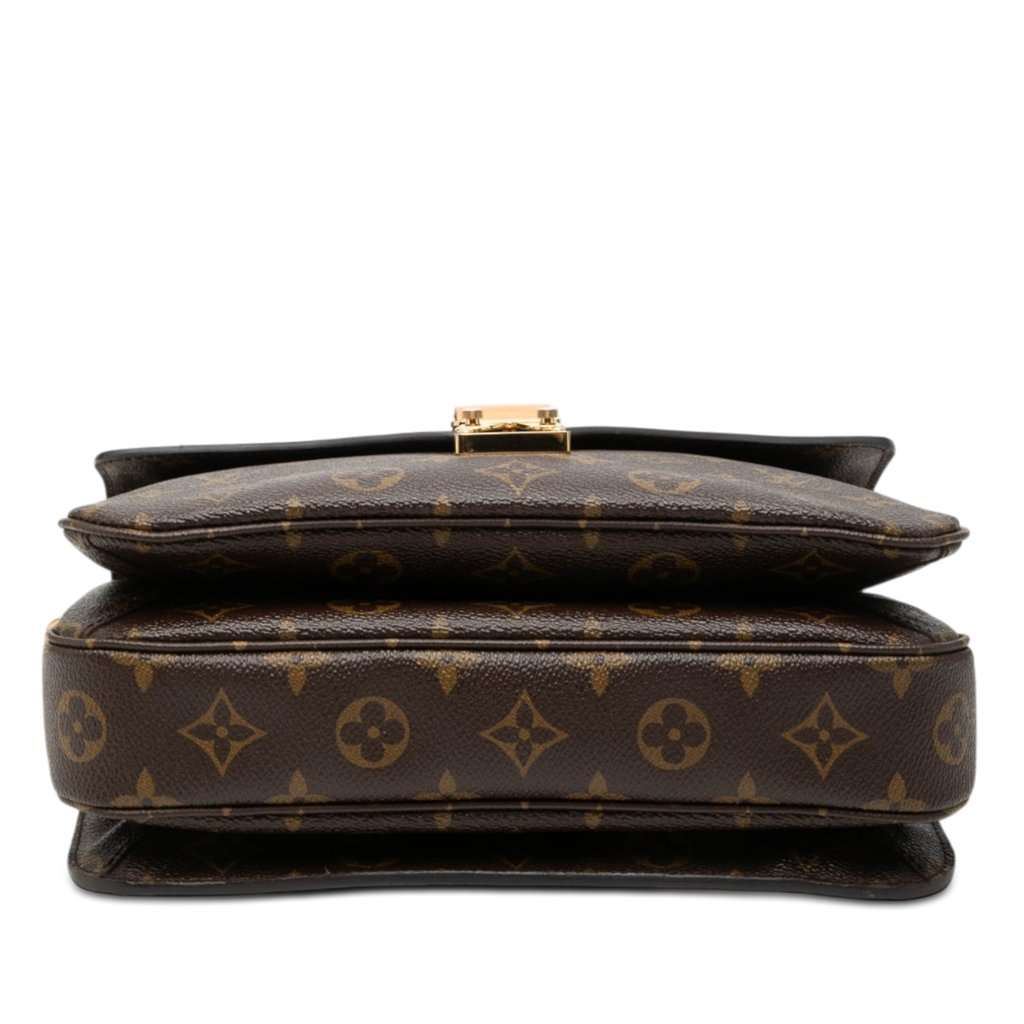 Louis Vuitton Monogram Pochette Metis Brown Very good condition - Inside View