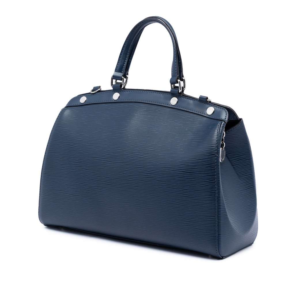 Louis Vuitton Epi Brea MM Blue Leather Very good condition - Back View
