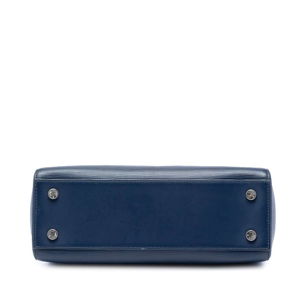 Louis Vuitton Epi Brea MM Blue Leather Very good condition - Inside View