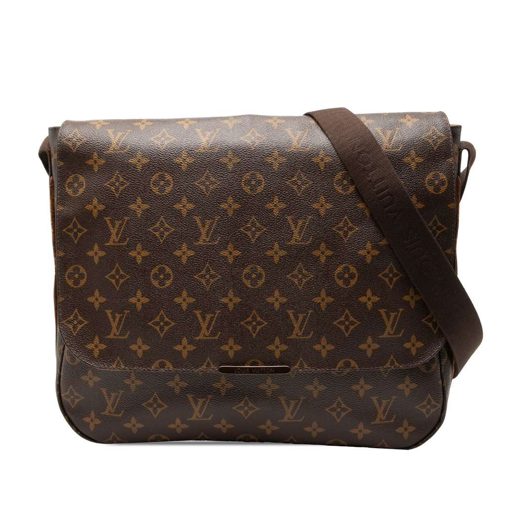 Louis Vuitton Monogram Beaubourg Messenger MM Brown Very good - Front View