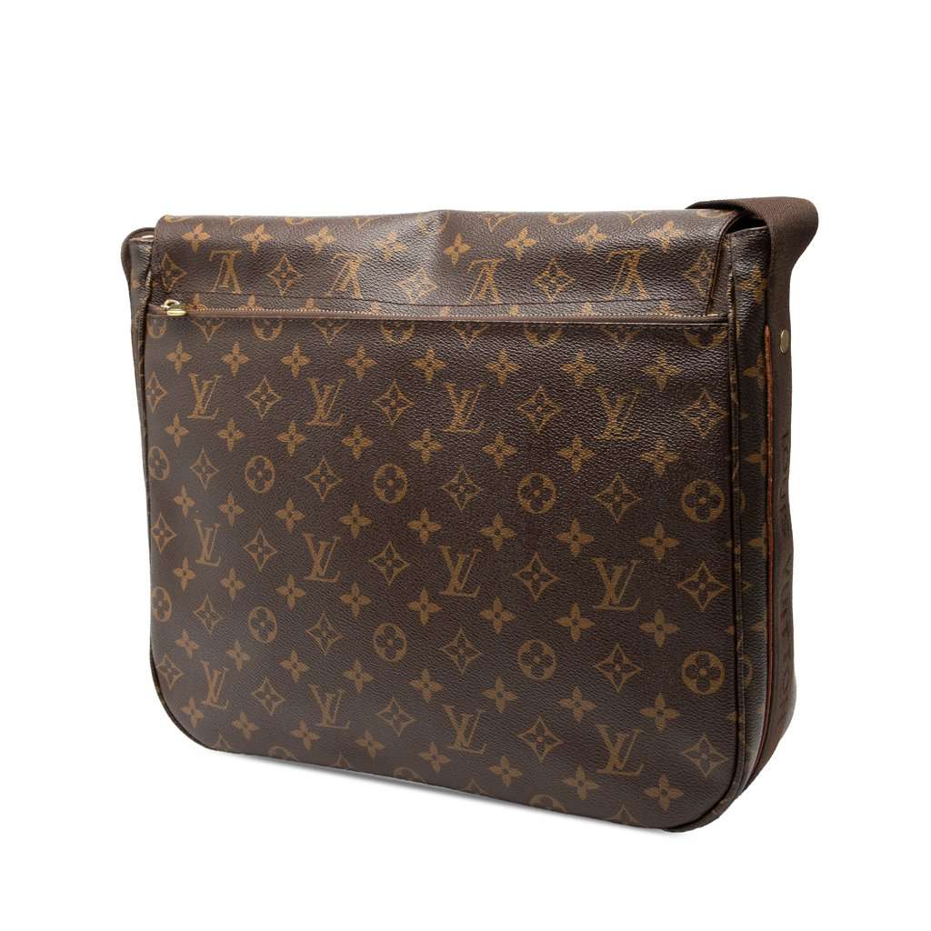 Louis Vuitton Monogram Beaubourg Messenger MM Brown Very good - Back View