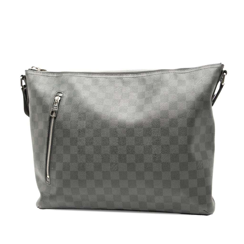 Louis Vuitton Damier Graphite Mick MM Black Very good - Back View