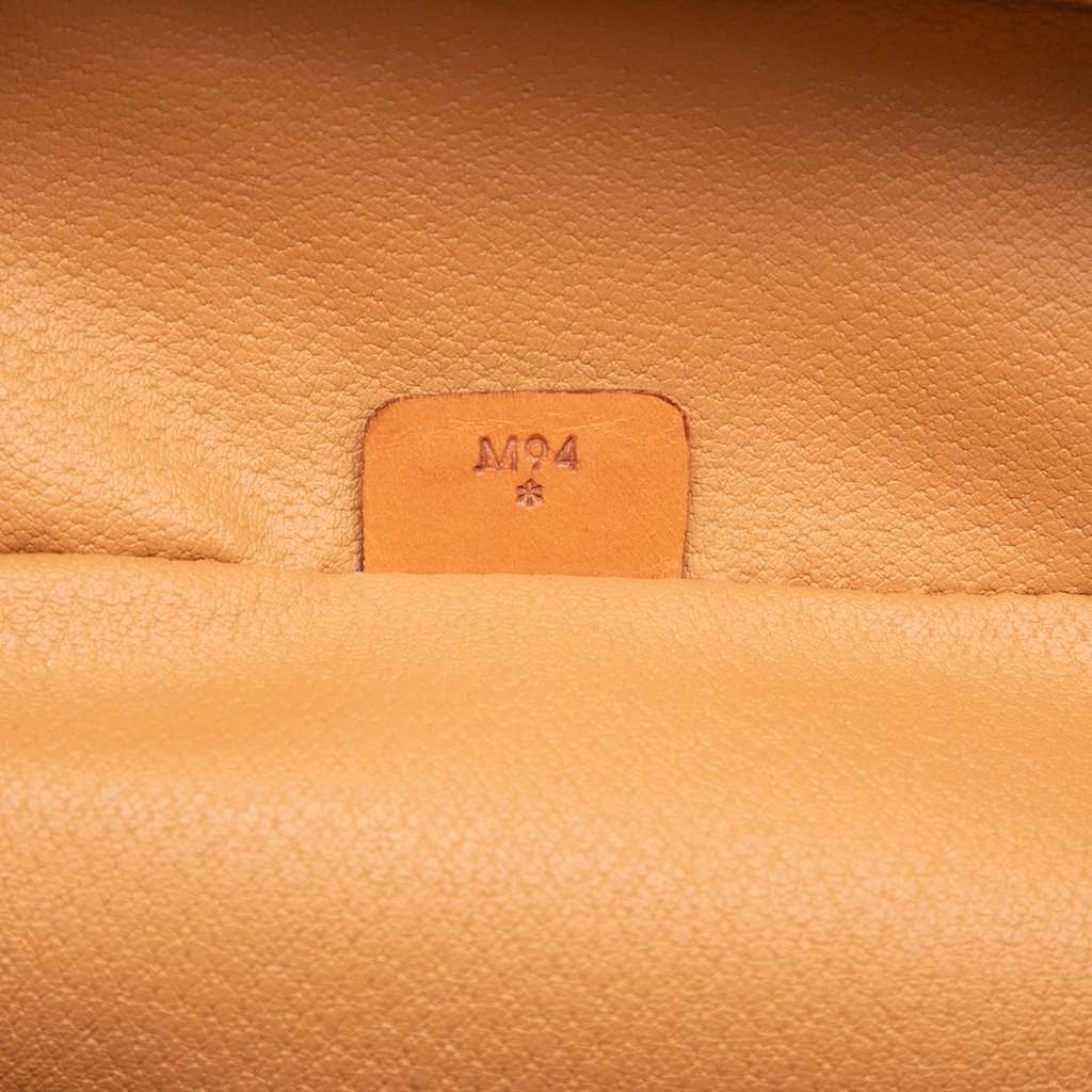 Celine Macadam Coated Canvas Vanity Bag Brown Very good - Box View