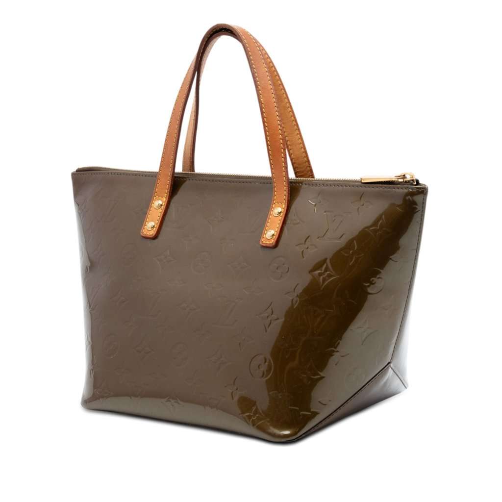 Louis Vuitton Monogram Vernis Bellevue PM Brown Leather Very good - Back View