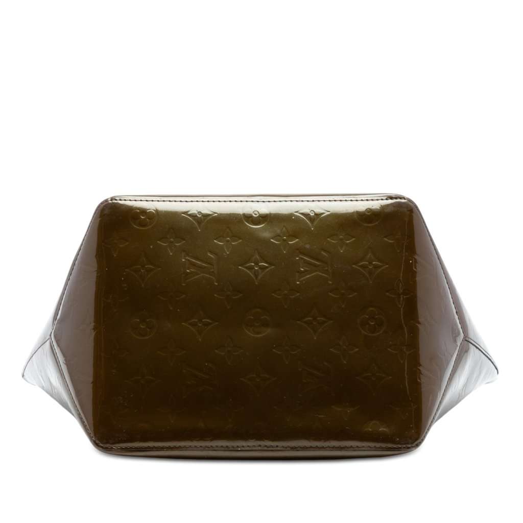 Louis Vuitton Monogram Vernis Bellevue PM Brown Leather Very good - Inside View
