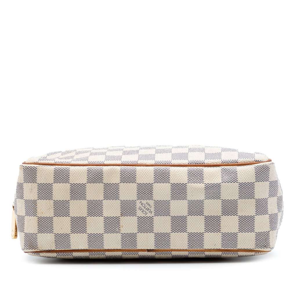 Louis Vuitton Damier Azur Toiletry Pouch 25 White Very good condition - Inside View