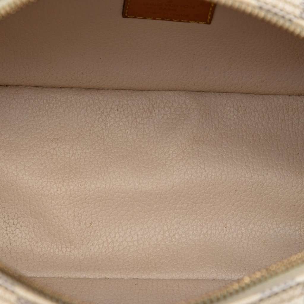 Louis Vuitton Damier Azur Toiletry Pouch 25 White Very good condition - Model View