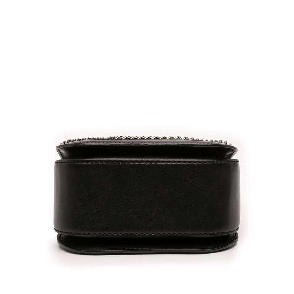 Stella McCartney Woven Falabella Box Crossbody Black Very good condition - Inside View