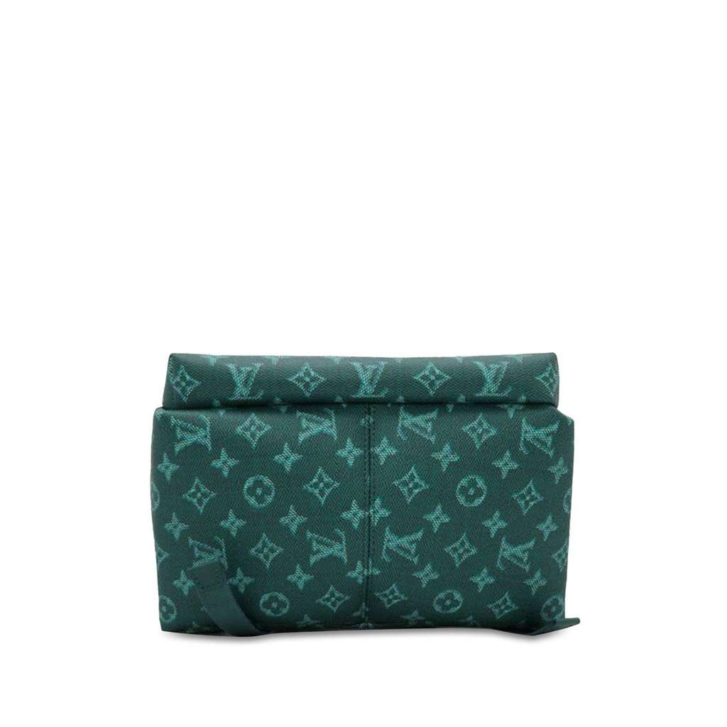 Louis Vuitton Monogram Heritage Discovery Backpack PM Green Canvas Very good - Inside View