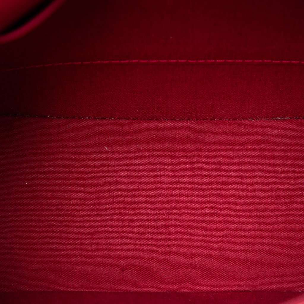 Louis Vuitton Monogram Vernis Bellflower GM Red Leather Very good - Model View
