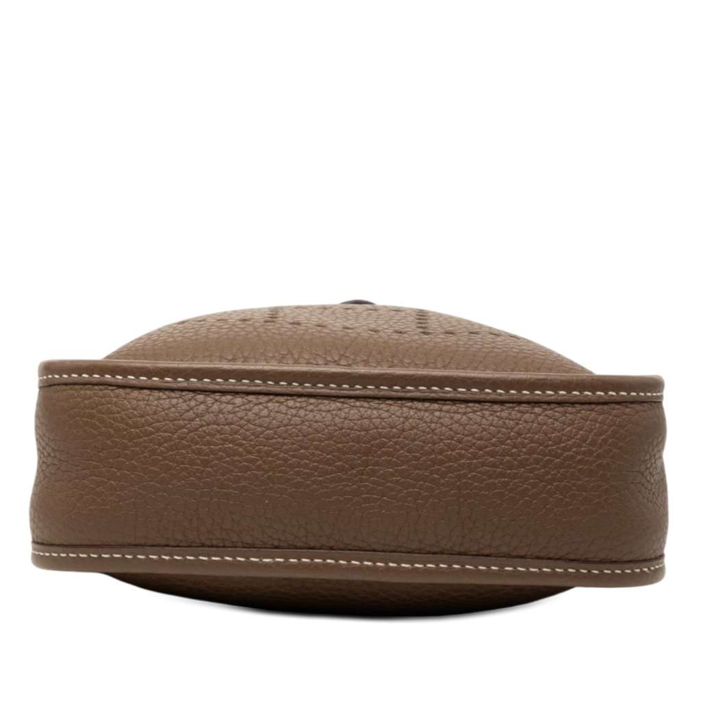 Hermès Clemence Evelyne 16 Amazone Brown Leather Very good condition - Inside View