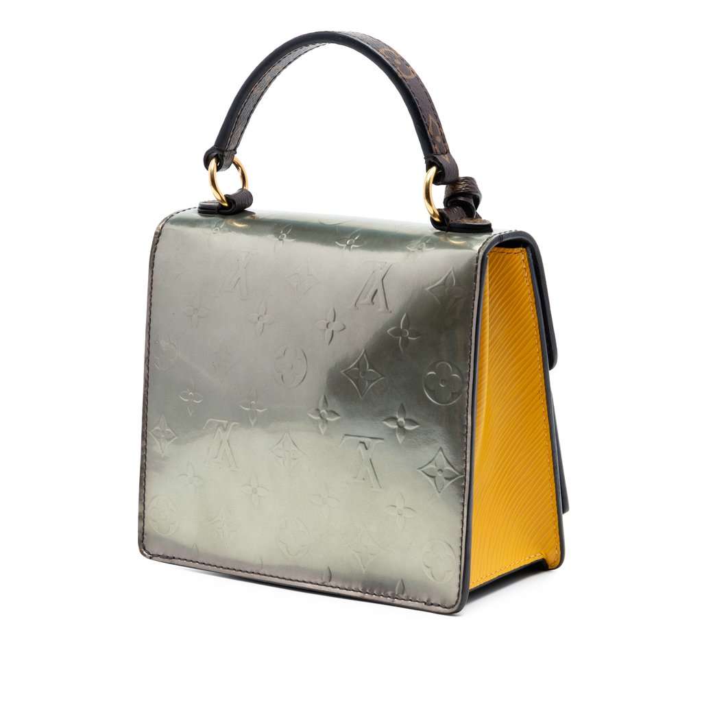 Louis Vuitton Monogram Vernis Spring Street Silver Leather Very good - Back View