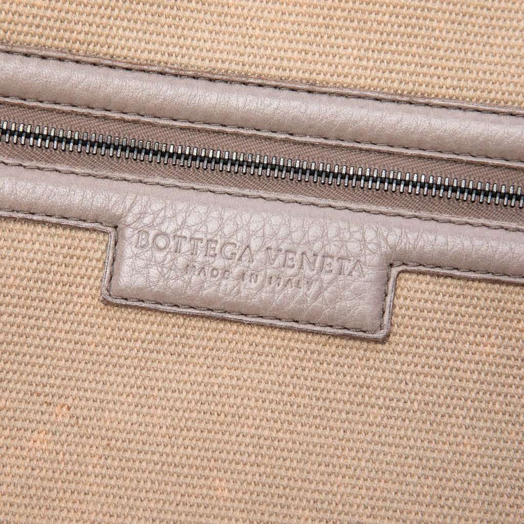 Bottega Veneta Calfskin Intrecciato Handle Tote Brown Leather Very good - Box View