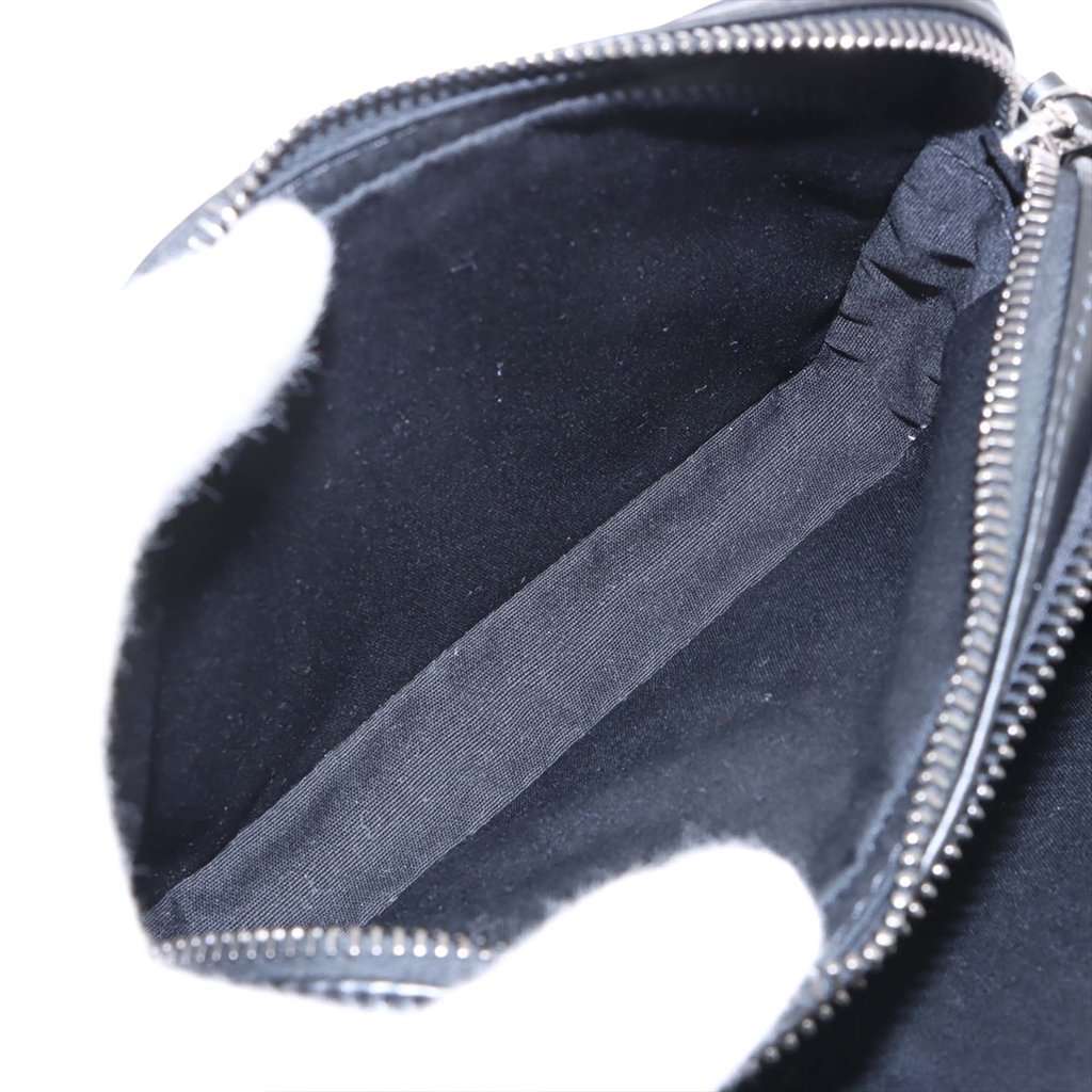 Dior Coated Canvas CD Diamond Messenger Pouch Black Very good condition - Inside View