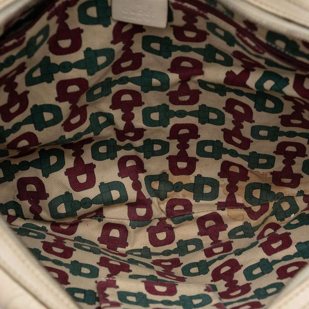 Gucci Large Guccissima Princy Hobo Beige Leather Very good - Model View