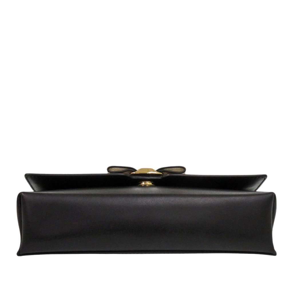 Salvatore Ferragamo Leather Vara Bow Crossbody Black Leather Very good condition - Inside View