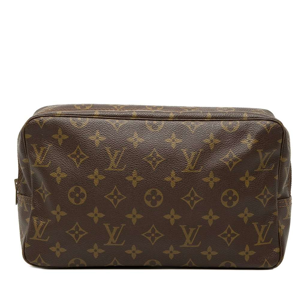 Louis Vuitton Monogram Trousse Toilette 28 Brown Very good - Front View