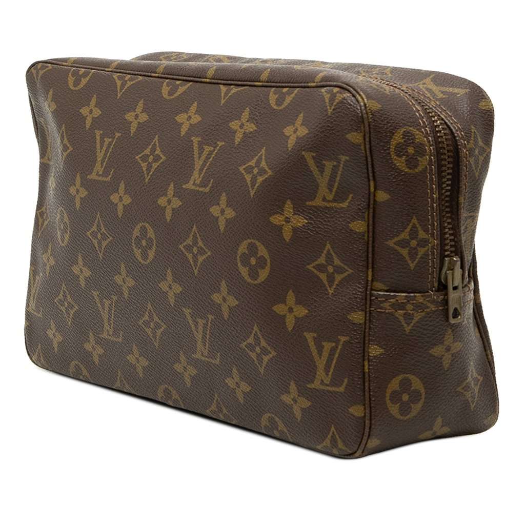 Louis Vuitton Monogram Trousse Toilette 28 Brown Very good - Back View