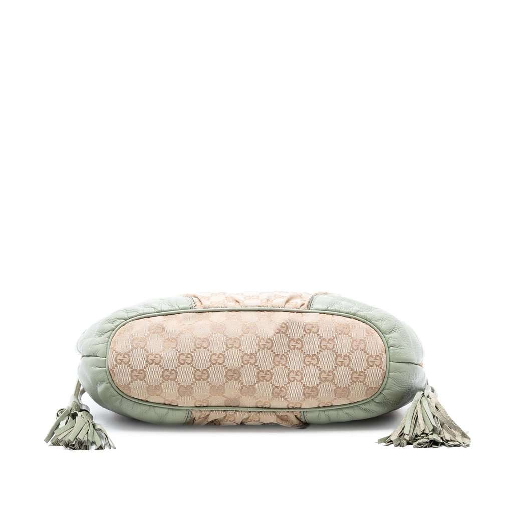 Gucci Small GG Canvas Tribeca Tote Beige Very good - Inside View