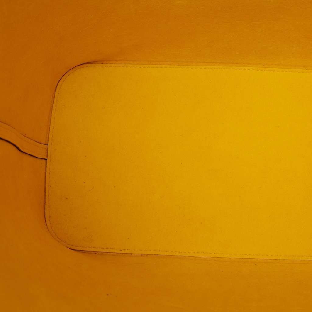 Louis Vuitton Epi Neverfull MM Yellow Leather Very good - Model View